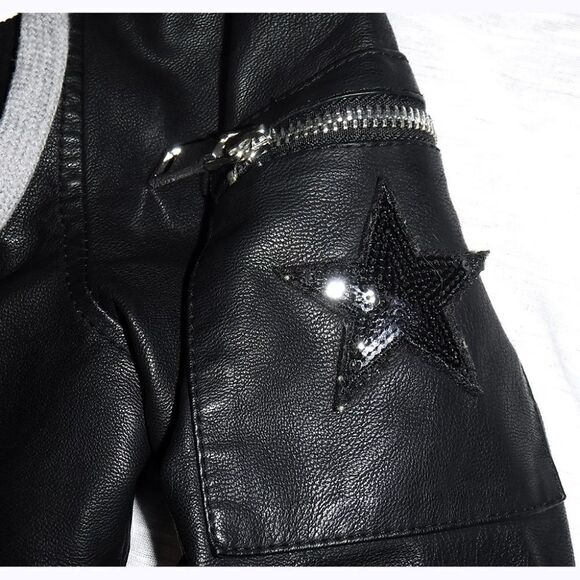 Madden black sequin star puffy jacket - Picture 4 of 4